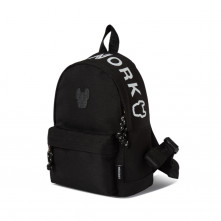 Lifework korea Ladok Wappen Mini Backpack Black | Level Up