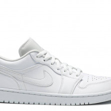 AIR JORDAN 1 LOW TRIPLE WHITE | Level Up