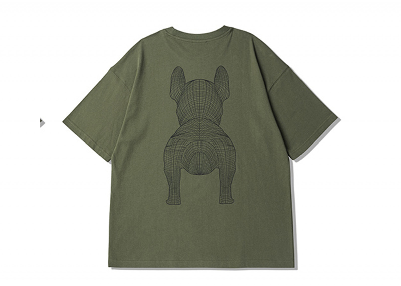 LIFEWORK KOREA BIG LADOK SHORT-SLEEVED T-SHIRT KHAKI image 2