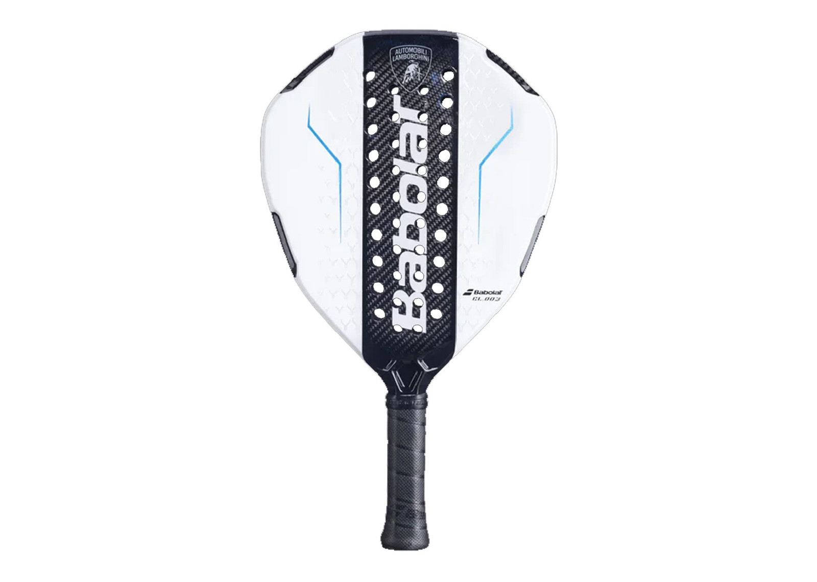 BABAOLAT LAMBORGHINI BL.003 WHITE PADEL RACKET image 1