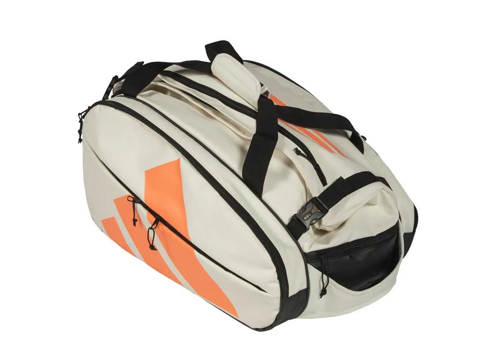 ADIDAS MULTIGAME PADEL BAG OFF WHITE ORANGE 2026 image 5