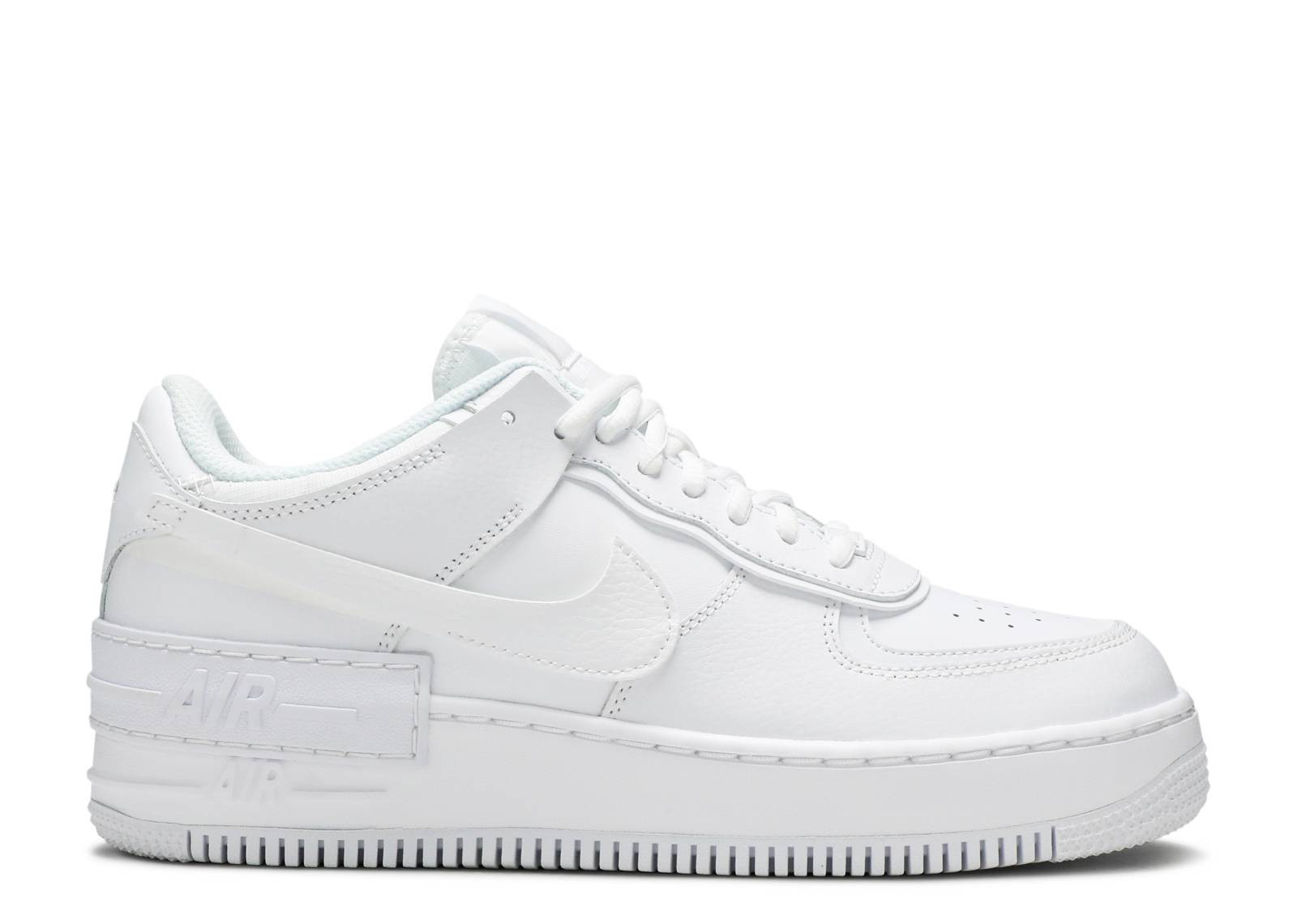 white af1 shadow trainers