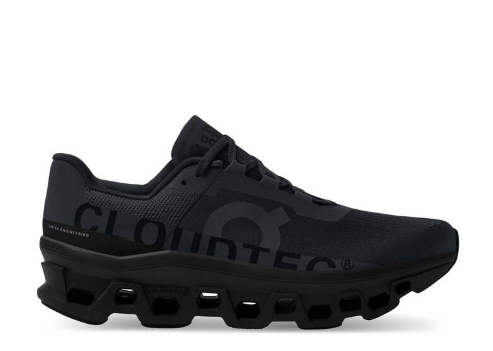 ON CLOUDMONSTER ALL BLACK image 1