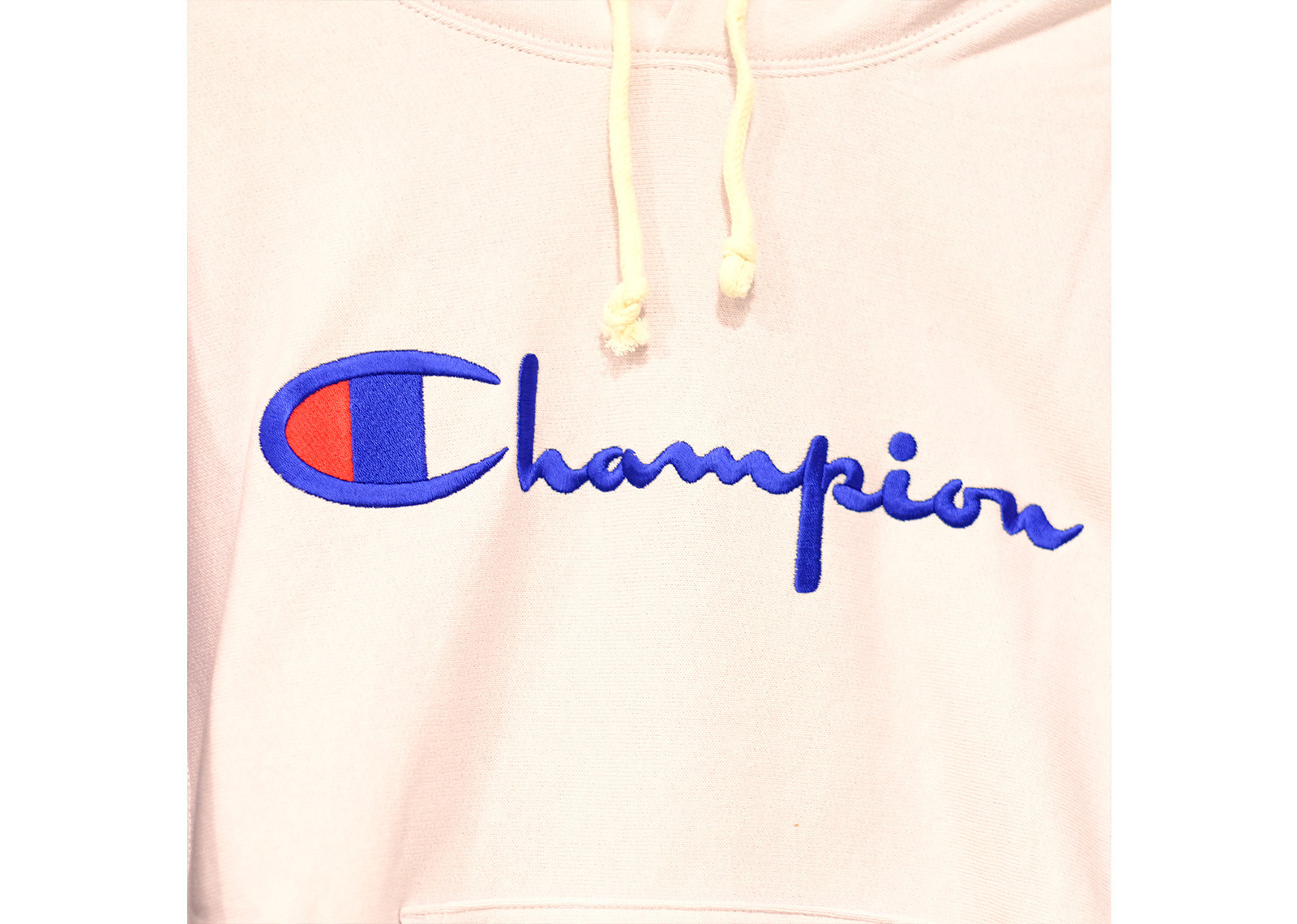 CHAMPION REVERSE WEAVE PEACH HOODIE image 2