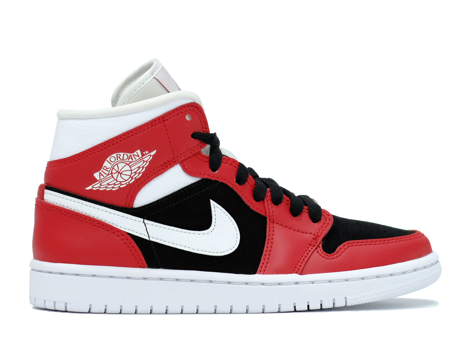 AIR JORDAN 1 MID GYM RED BLACK (W) image 1