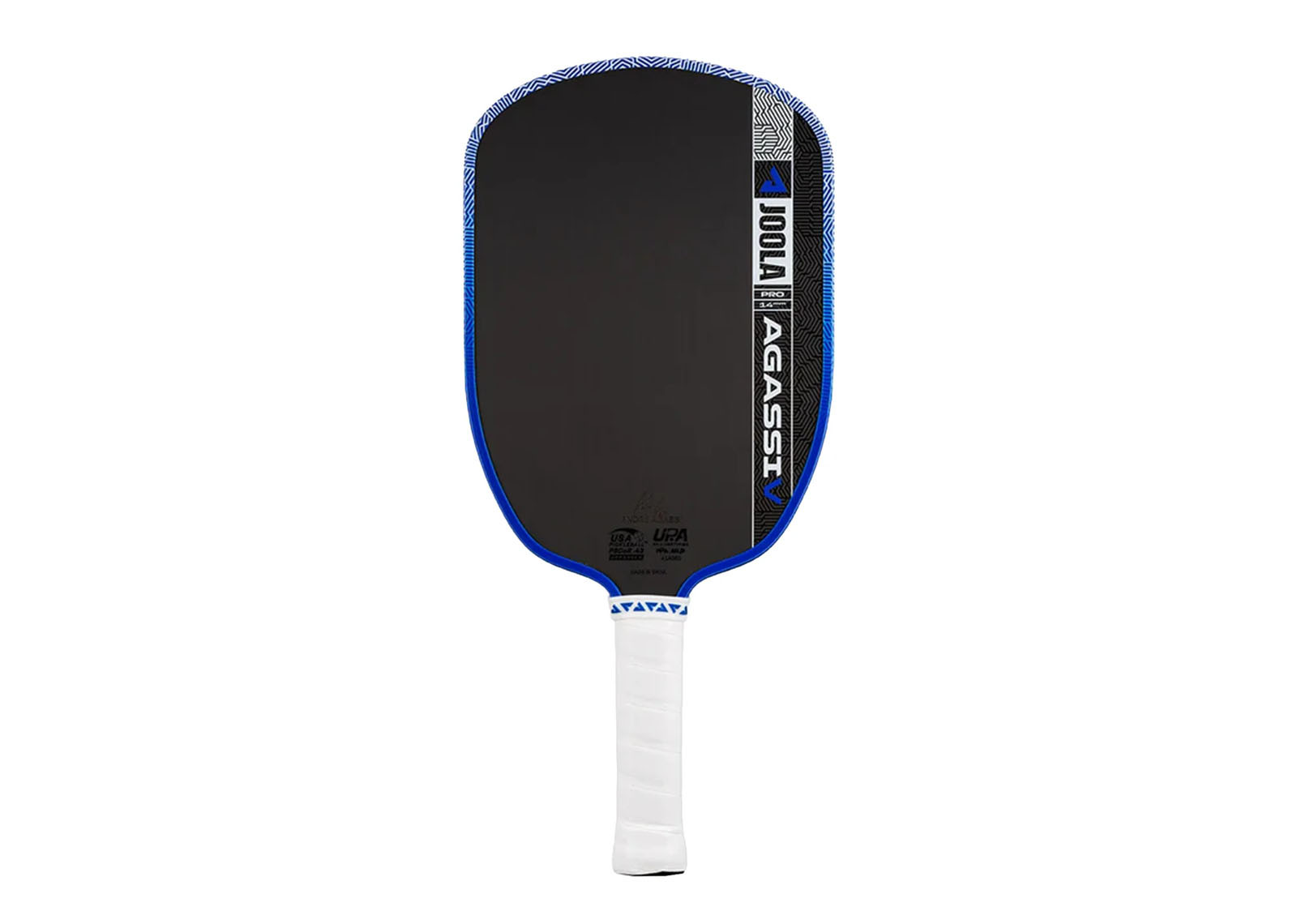 JOOLA AGASSI PRO V ANDRE AGASSI PICKLEBALL PADDLE 14MM ROYAL BLUE image 1