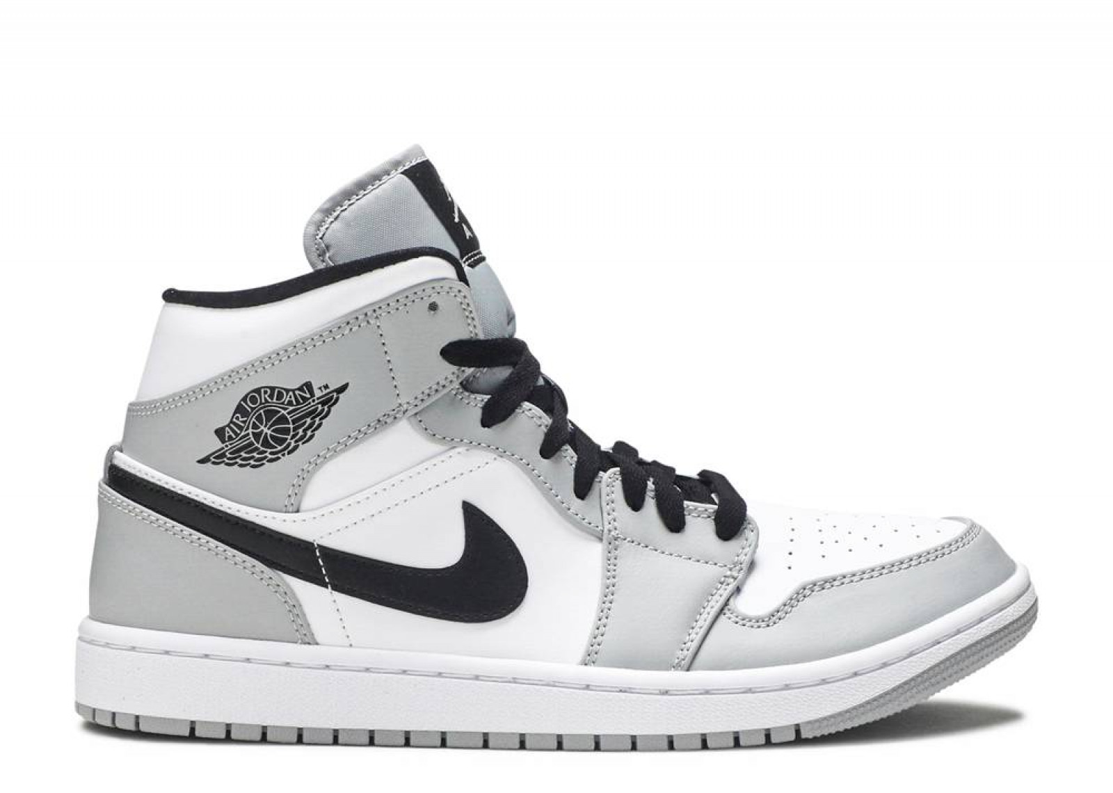 AIR JORDAN 1 MID SMOKE GREY image 1