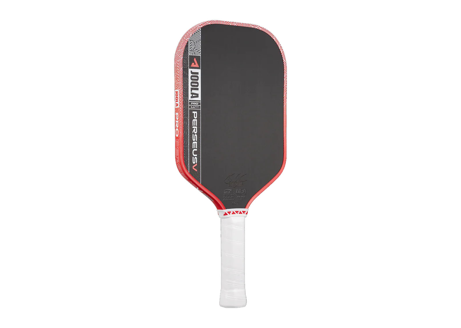 JOOLA PERSEUS PRO V BEN JOHNS PICKLEBALL PADDLE 14MM BLAZE RED image 2