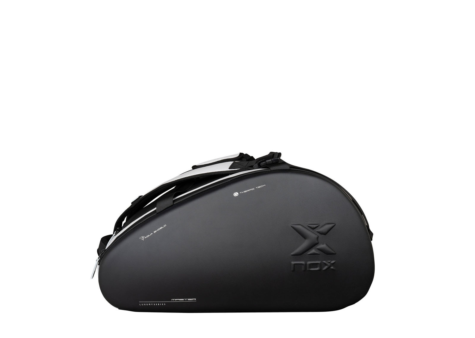 NOX LUXURY MASTER SERIES BLACK WHITE PADEL BAG image 2