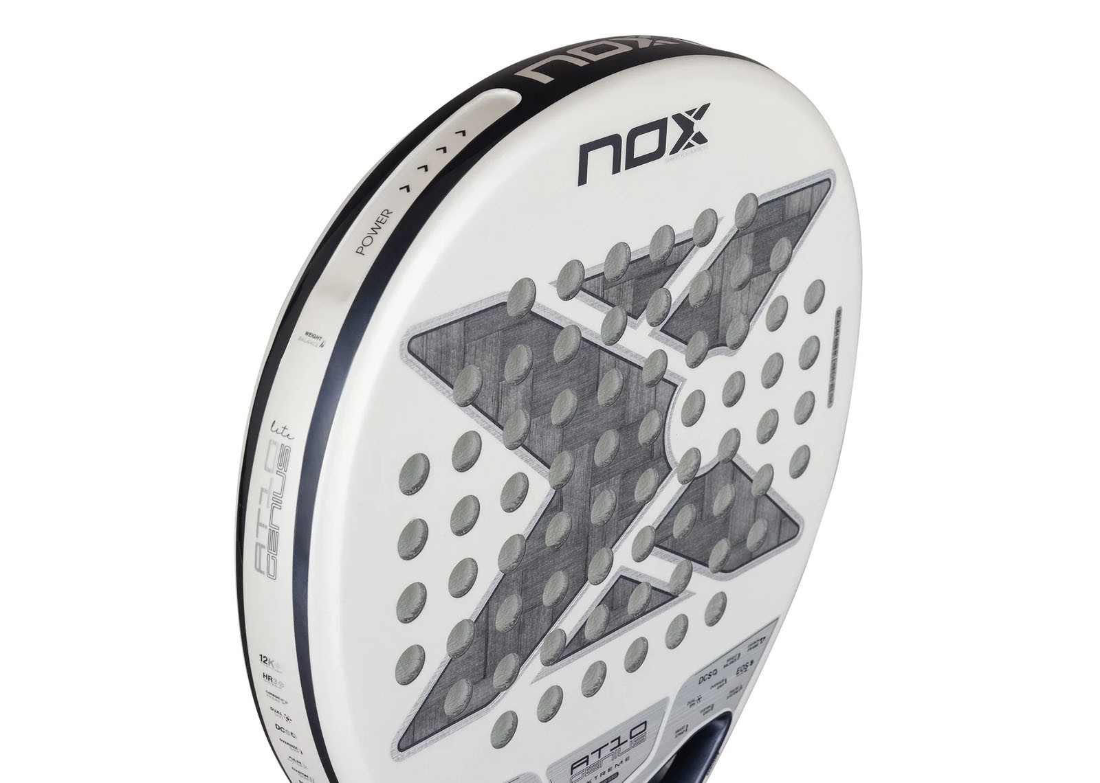 NOX AT10 12K LITE ALUM XTREME BY AGUSTIN TAPIA PADEL RACKET 2026 image 2