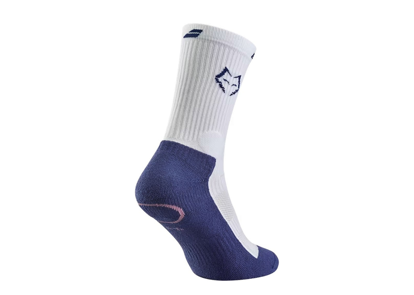 BABOLAT MID CALF SOCKS JUAN LEBRON WHITE BLUE  image 2