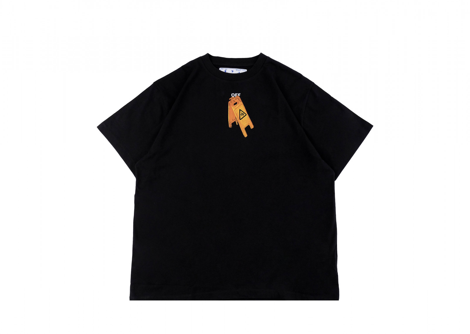 OFF WHITE PASCAL SKELETON BLACK TEE image 2