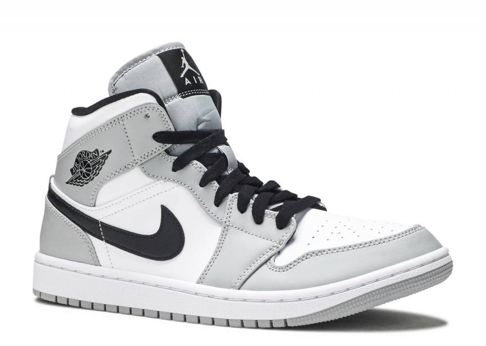 AIR JORDAN 1 MID SMOKE GREY image 2