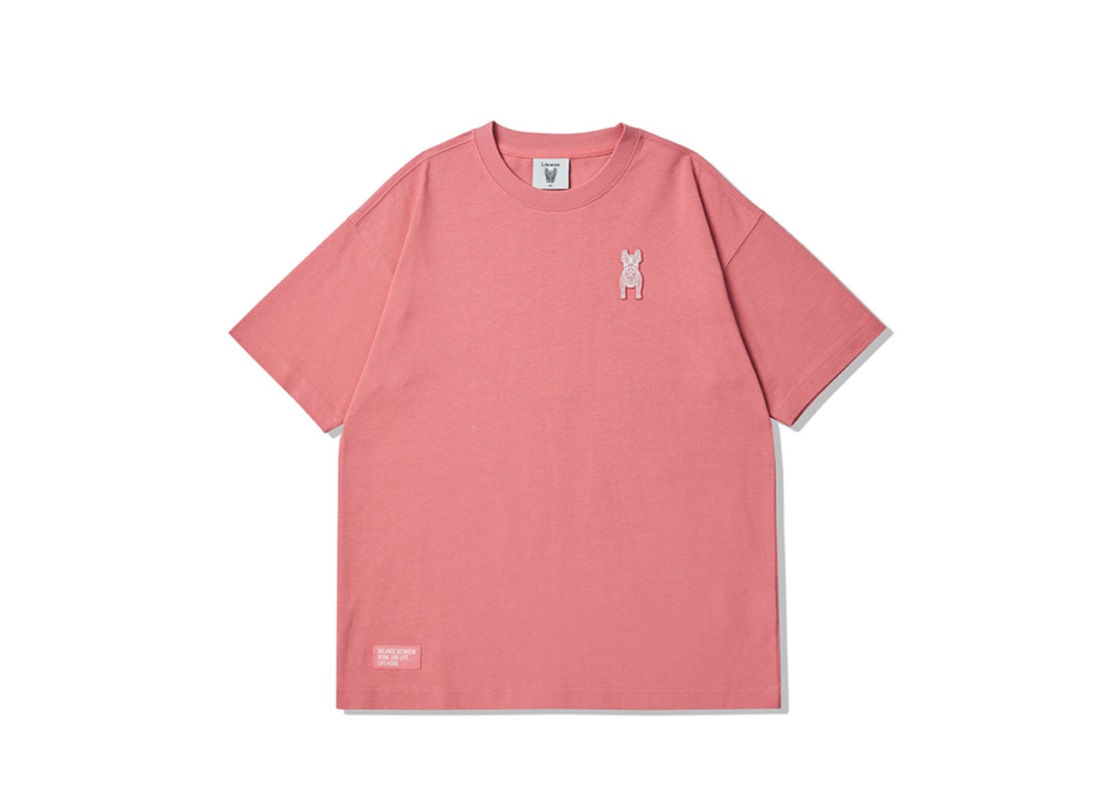 Lifework Korea Silicon Ladok Light Pink Tee image 1