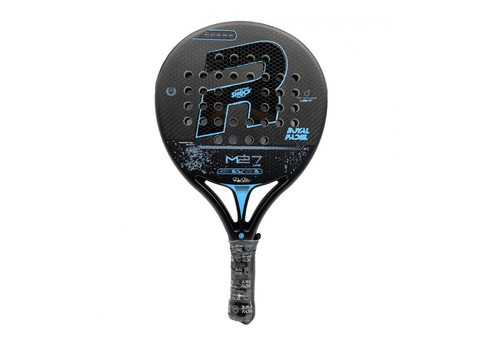 ROYAL PADEL M27 LIGHT LTD AZUL PADEL RACKET 2026 image 1