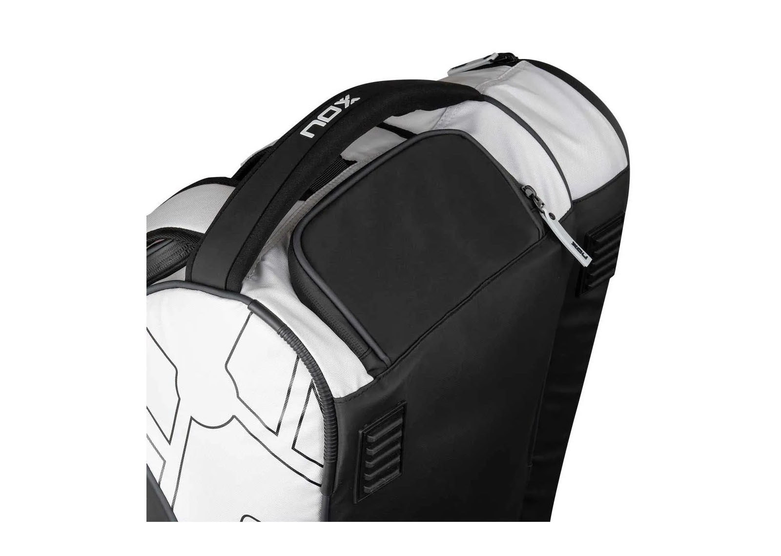 NOX LUXURY MASTER SERIES BLACK WHITE PADEL BAG image 7