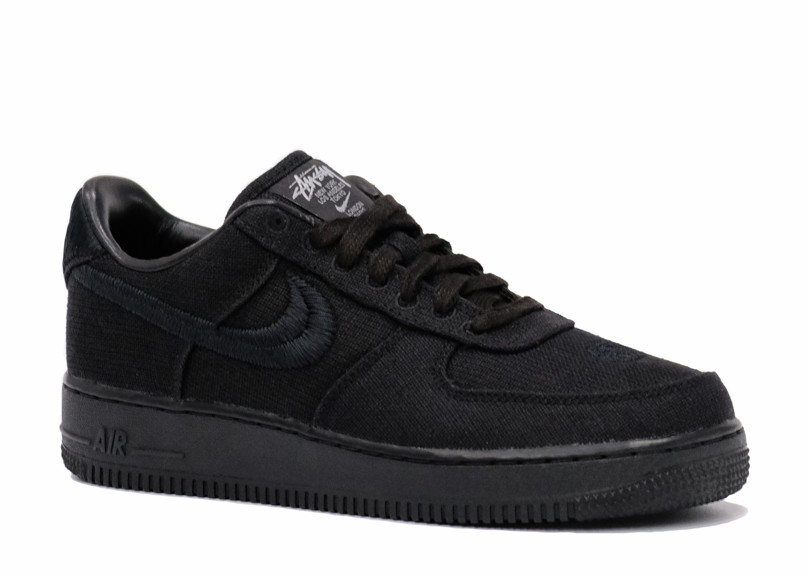 AIR FORCE 1 LOW X STUSSY TRIPLE BLACK | Level Up