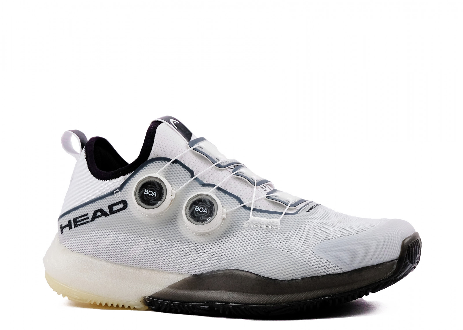 HEAD MOTION PRO BOA PADEL SHOES WHITE BLACK image 2