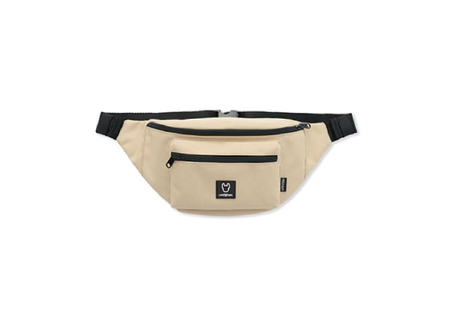LIFEWORK KOREA RADOK WAPPEN HIP SACK BEIGE image 1