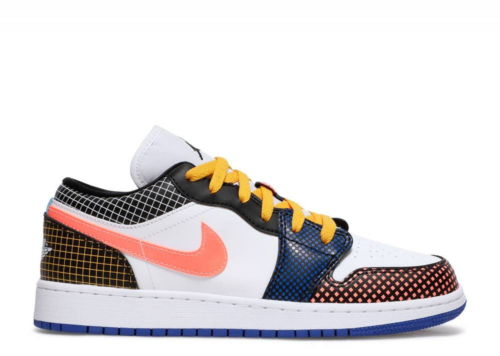 AIR JORDAN 1 LOW MMD BG MULTI GRID image 1