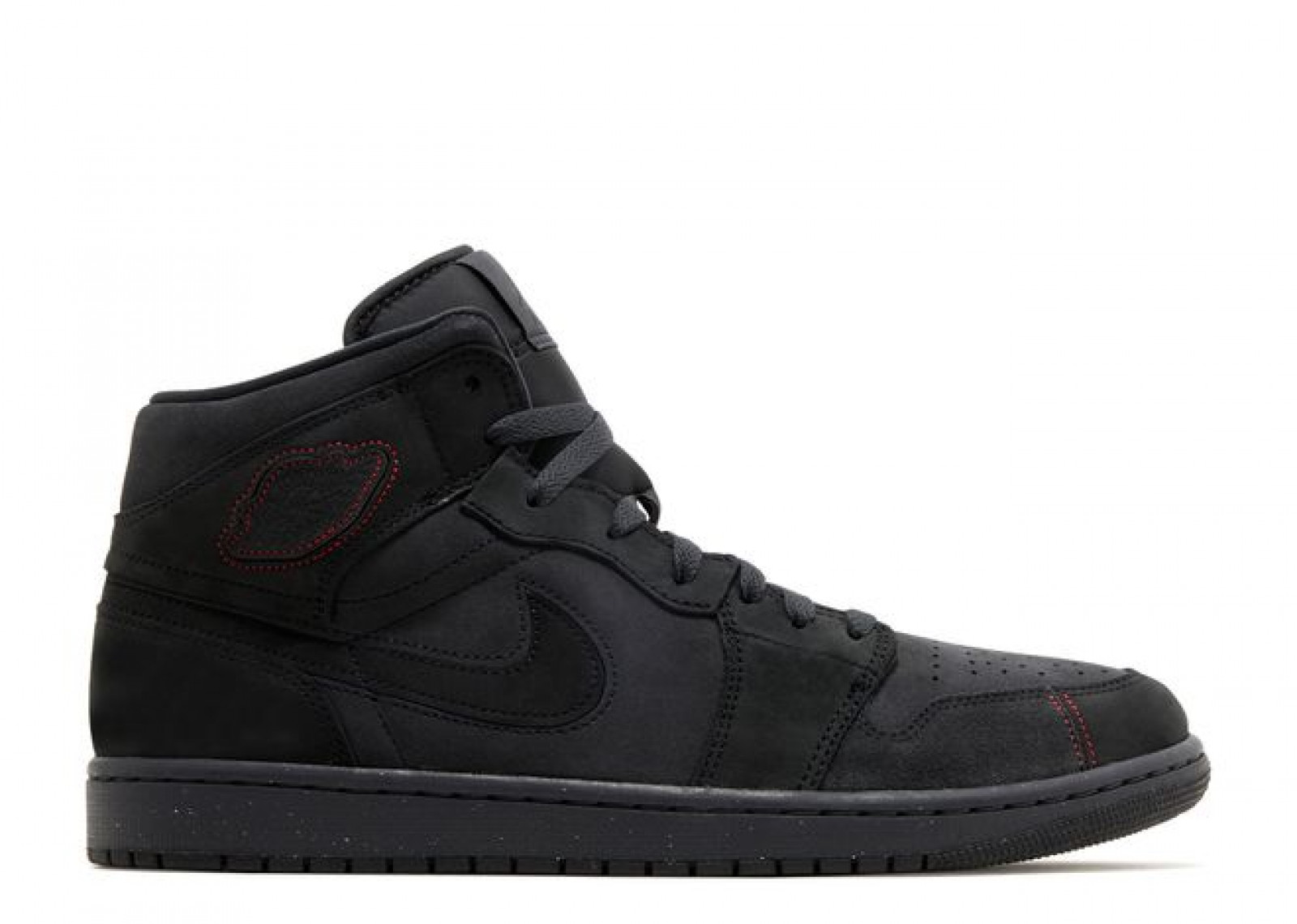 AIR JORDAN 1 MID SE CRAFT DARK SMOKE RED image 1