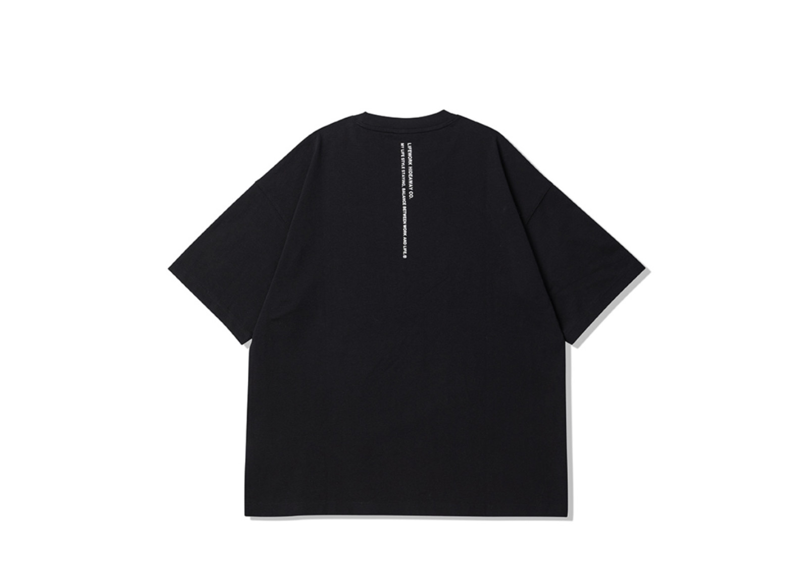 LIFEWORK KOREA SILICON LADOK BLACK TEE image 2