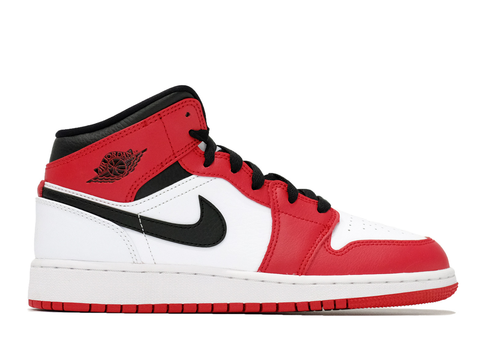 AIR JORDAN 1 MID Chicago White (GS) | Level Up