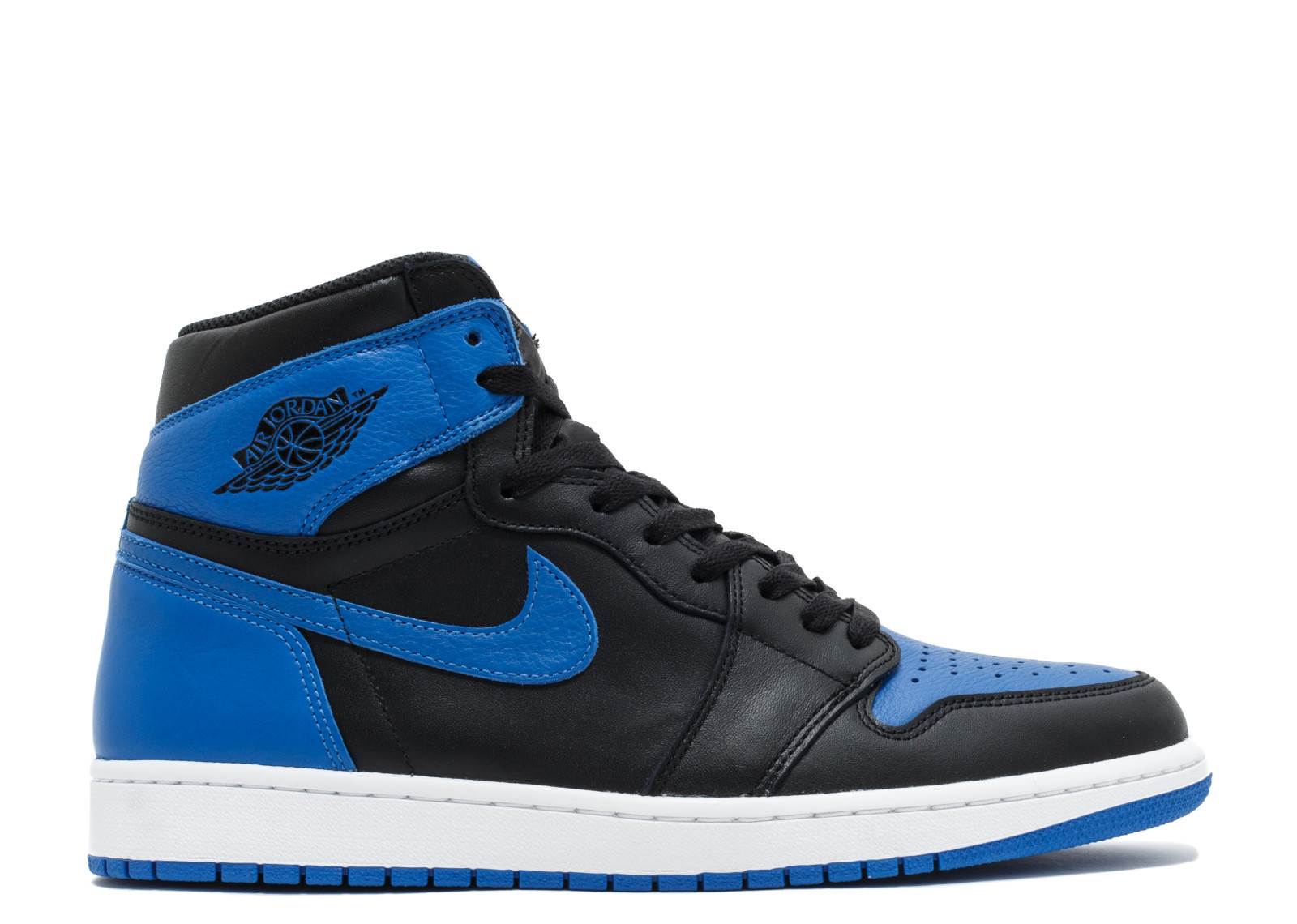 black and royal jordan 1