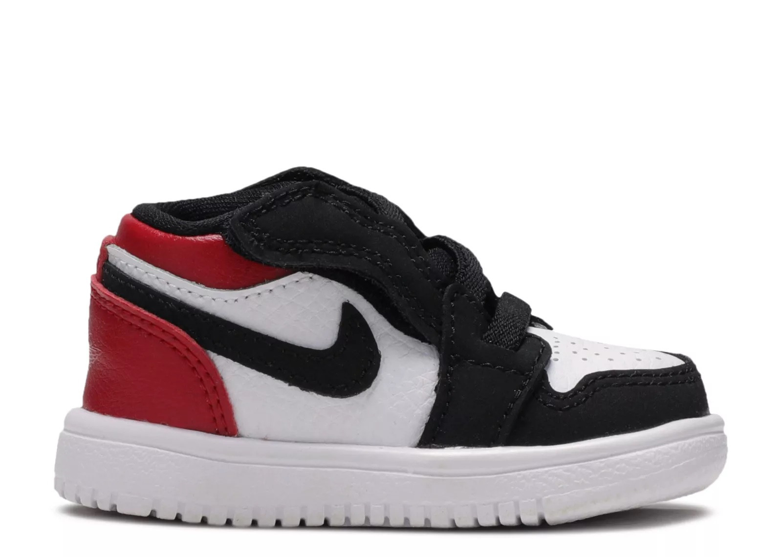 AIR JORDAN 1 LOW BLACK TOE (TD) image 1