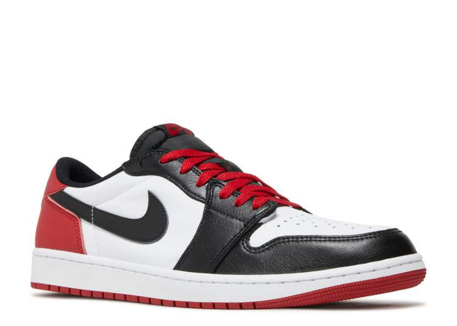AIR JORDAN 1 RETRO LOW OG BLACK TOE image 2