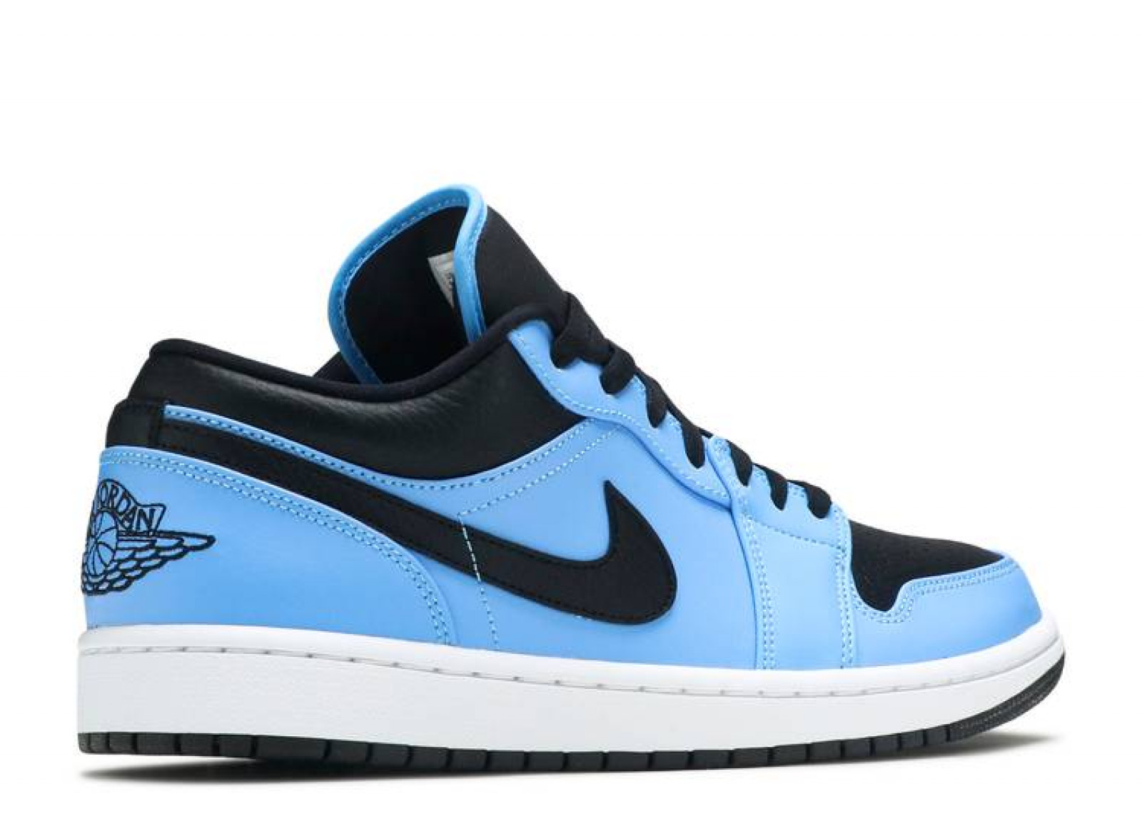 AIR JORDAN 1 LOW UNIVERSITY BLUE BLACK image 3