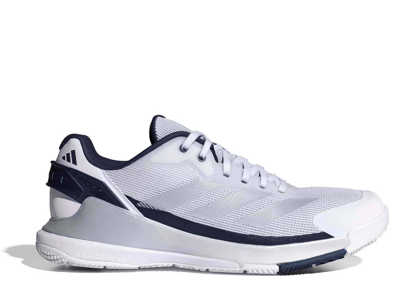 ADIDAS CRAZYQUICK LS WHITE DARK BLUE image 1