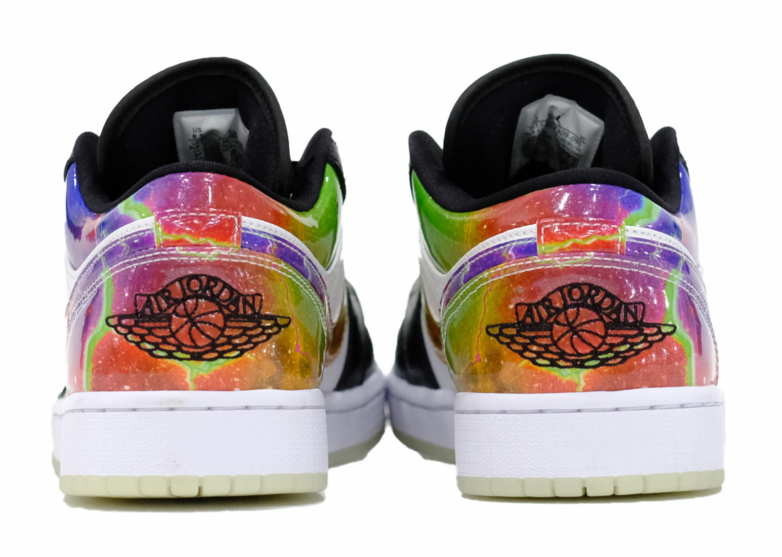 AIR JORDAN 1 LOW GALAXY "GLOW IN THE DARK" image 5