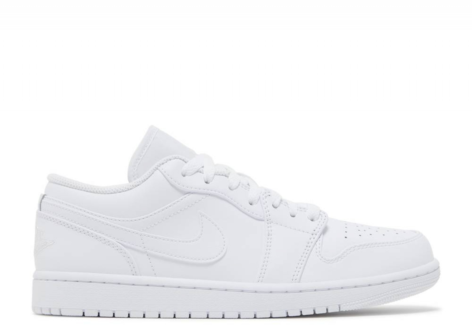 AIR JORDAN 1 LOW TRIPLE WHITE image 1