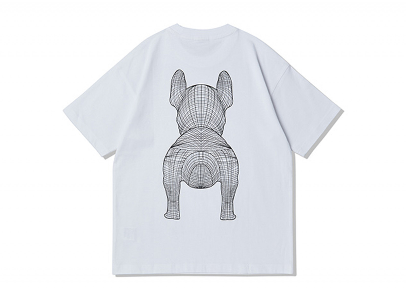 LIFEWORK KOREA BIG LADOK SHORT-SLEEVED T-SHIRT WHITE image 2