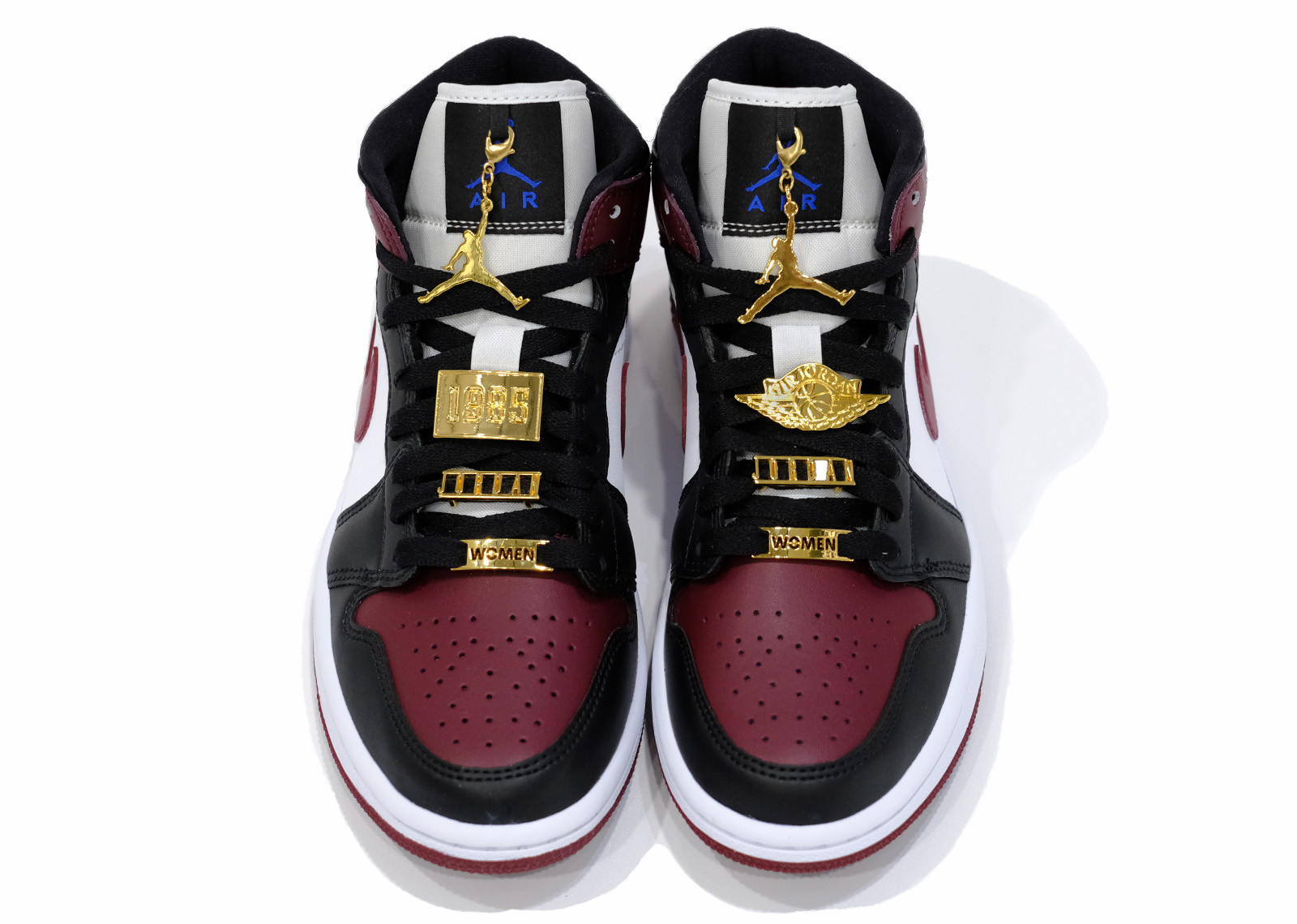 burgundy womens jordan 1