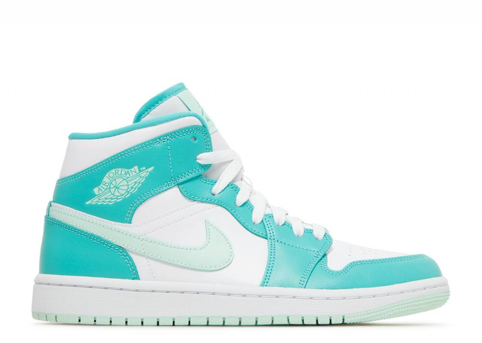 AIR JORDAN 1 MID WASHED TEAL (W) | Level Up