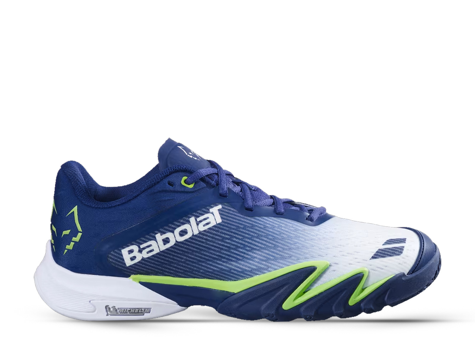 BABOLAT PREMURA 3 LEBRON DARK BLUE FLASH GREEN image 1