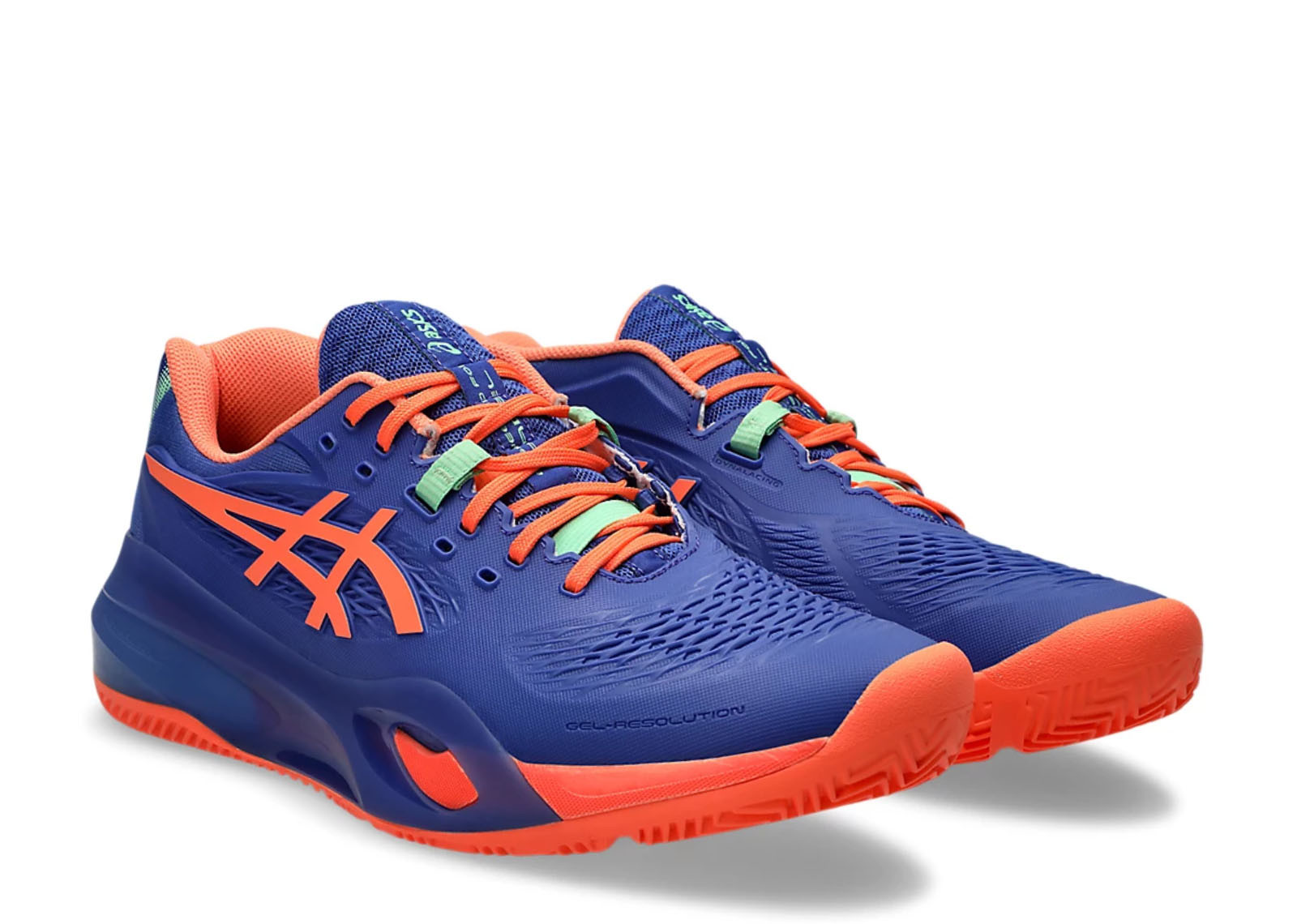 GEL RESOLUTION X PADEL DARK COBLAT VIVID CORAL image 3