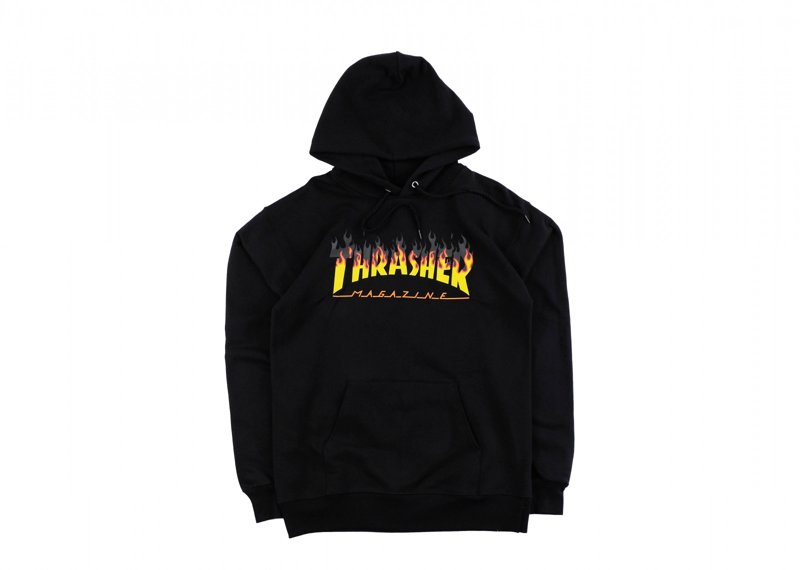 THRASHER BBQ FLAME BLACK HOODIE image 1