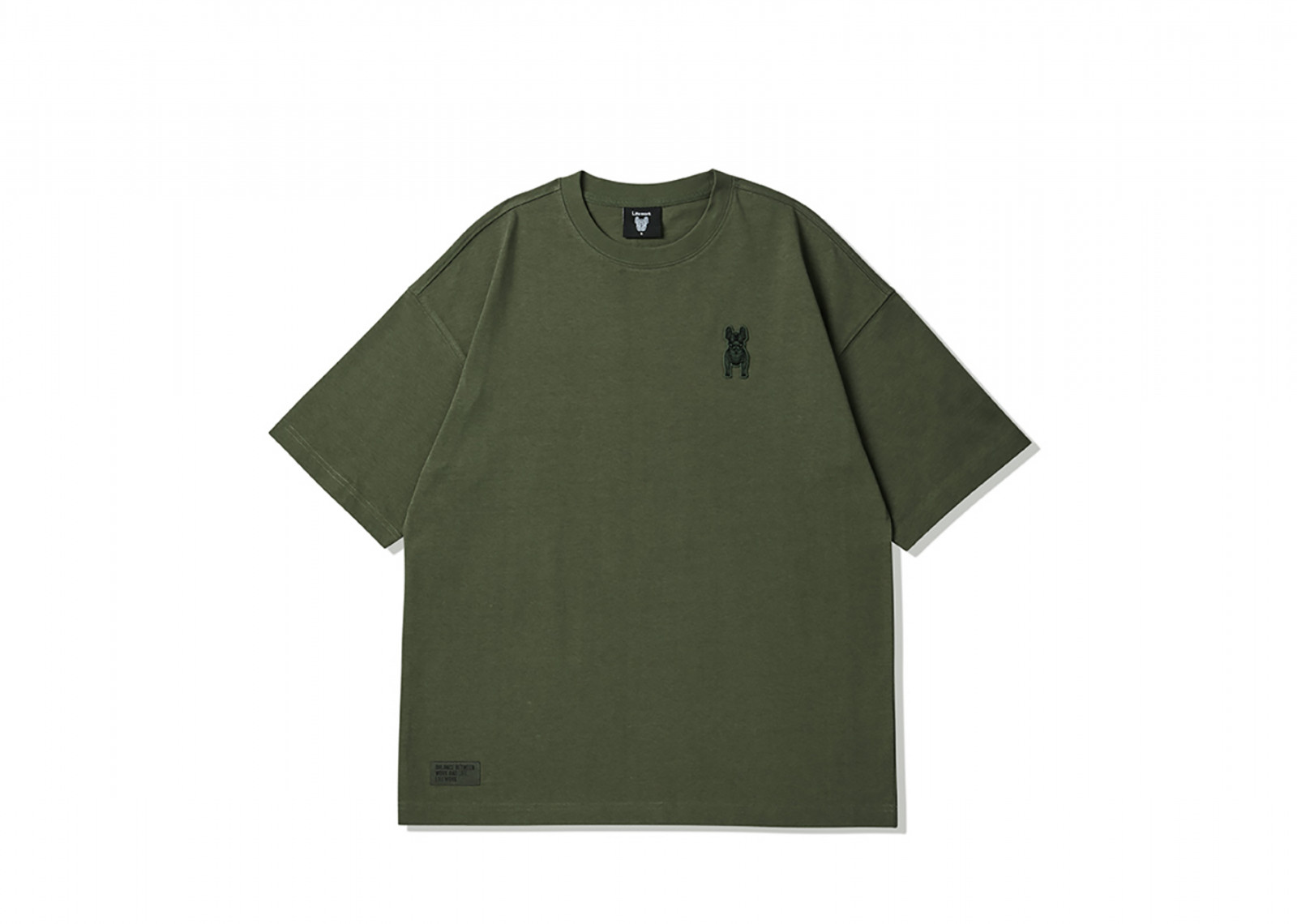 Lifework Korea Silicon Ladok Khaki Tee image 1
