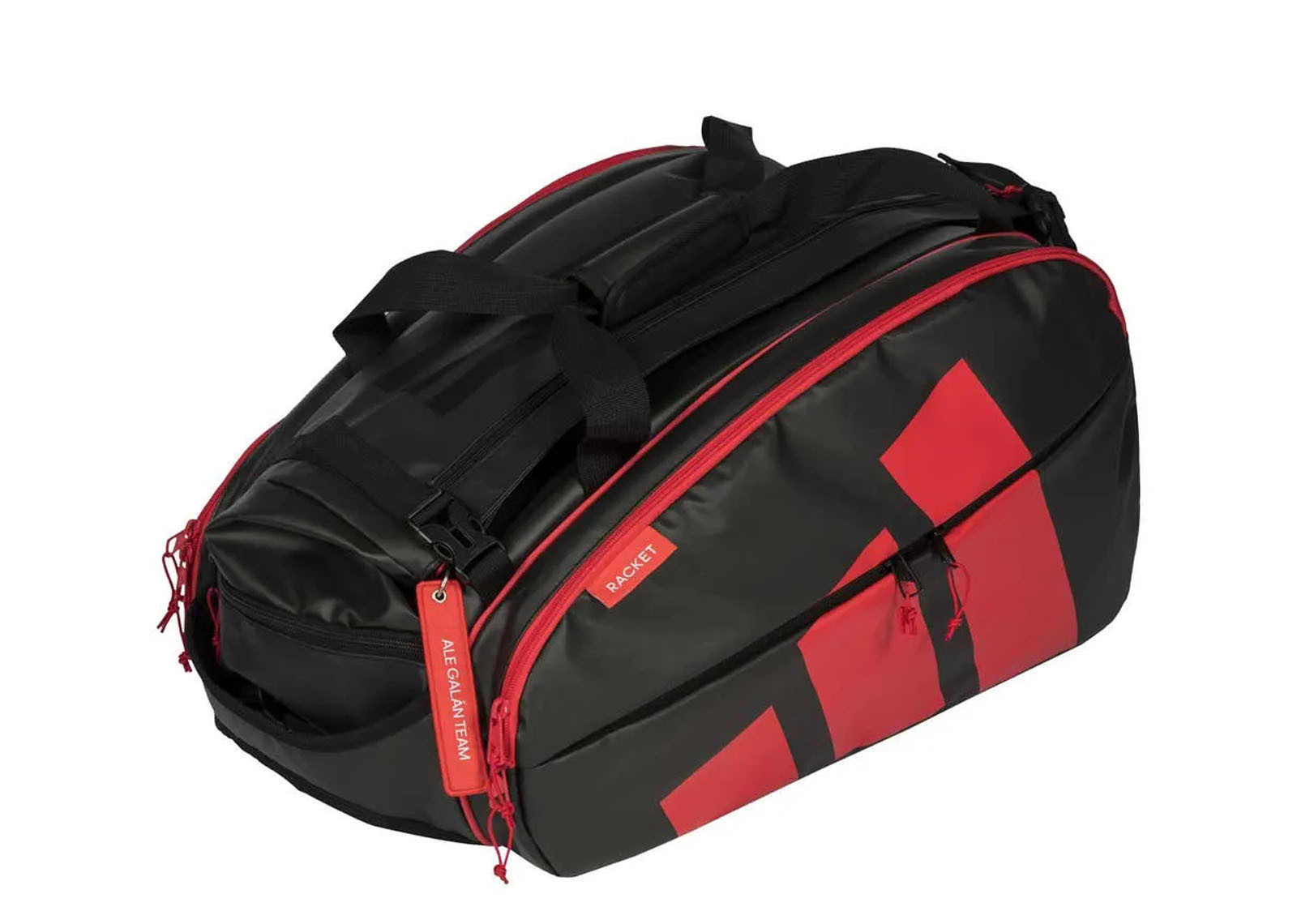 ADIDAS MULTIGAME PADEL BAG BLACK RED 2026 image 4