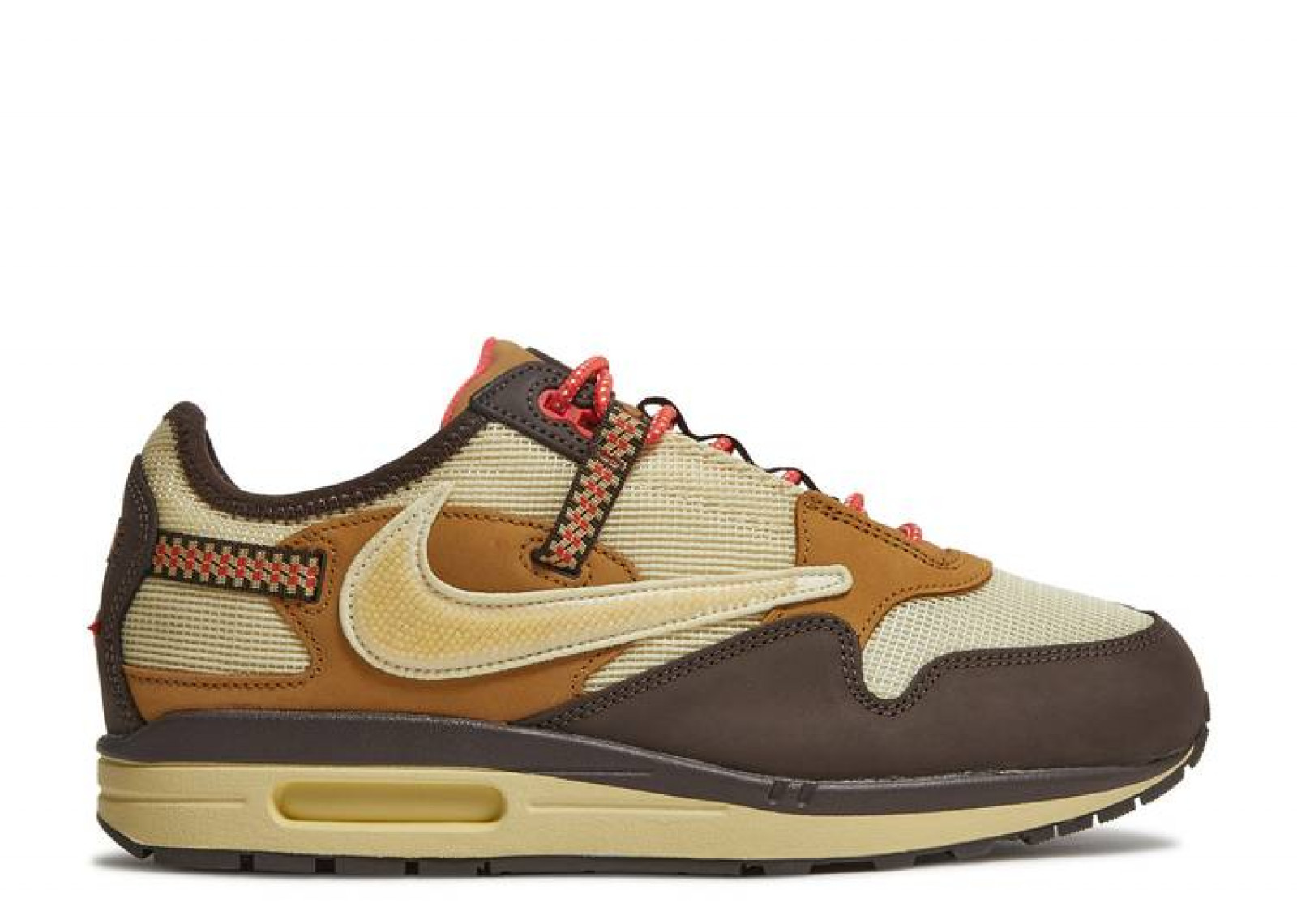 Travis Scott X Air Max 1 Baroque Brown Level Up