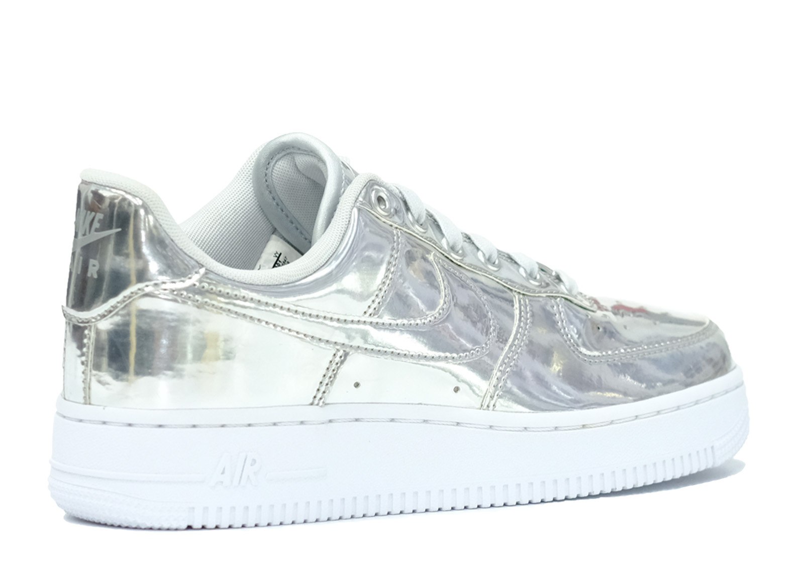 nike air force 1 metallic chrome