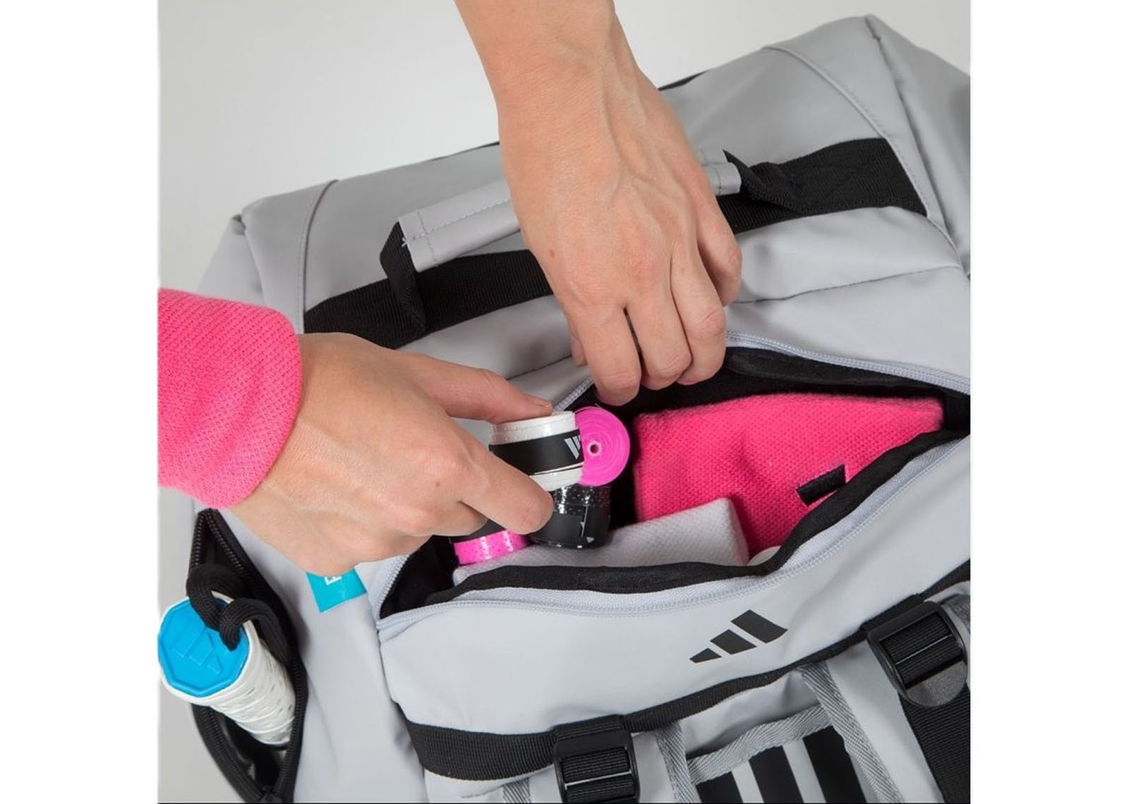 ADIDAS PROTOUR 3.4 BAG OFF WHITE image 5