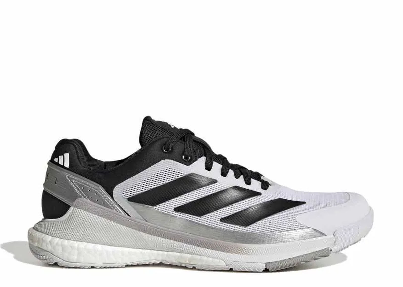 ADIDAS CRAZYQUICK BOOST PADEL SILVER WHITE BLACK image 1