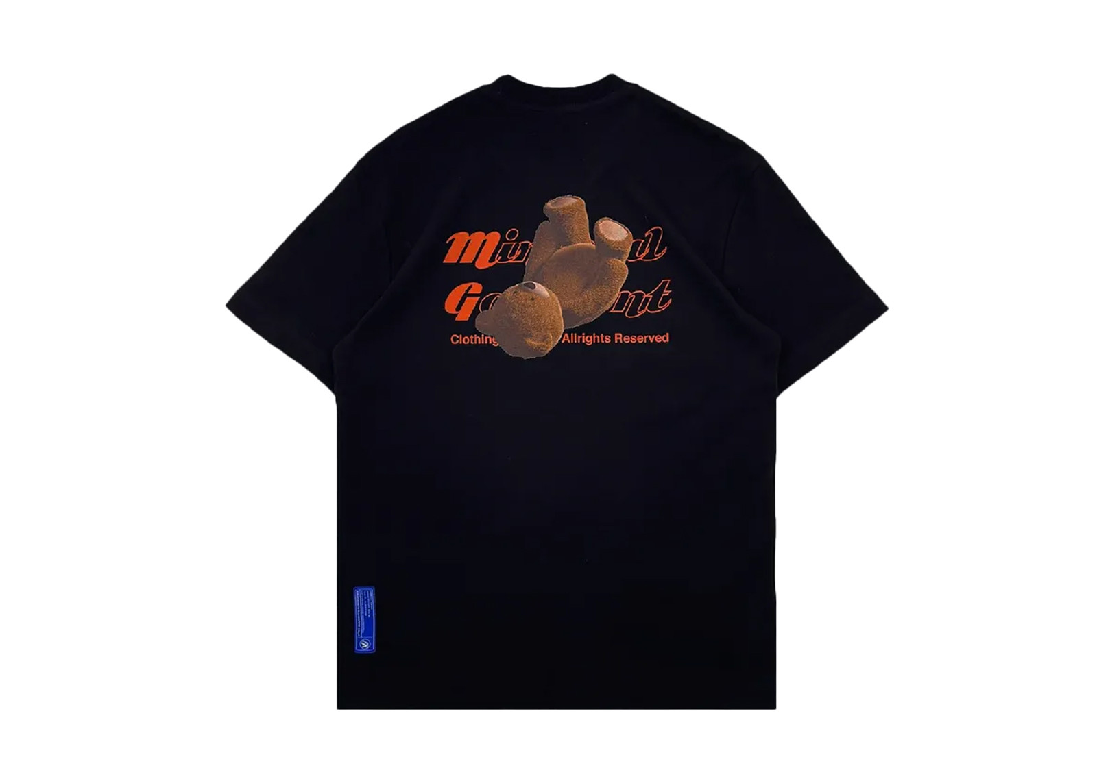 VTMT UPSIDE DOWN BEAR BLACK image 1