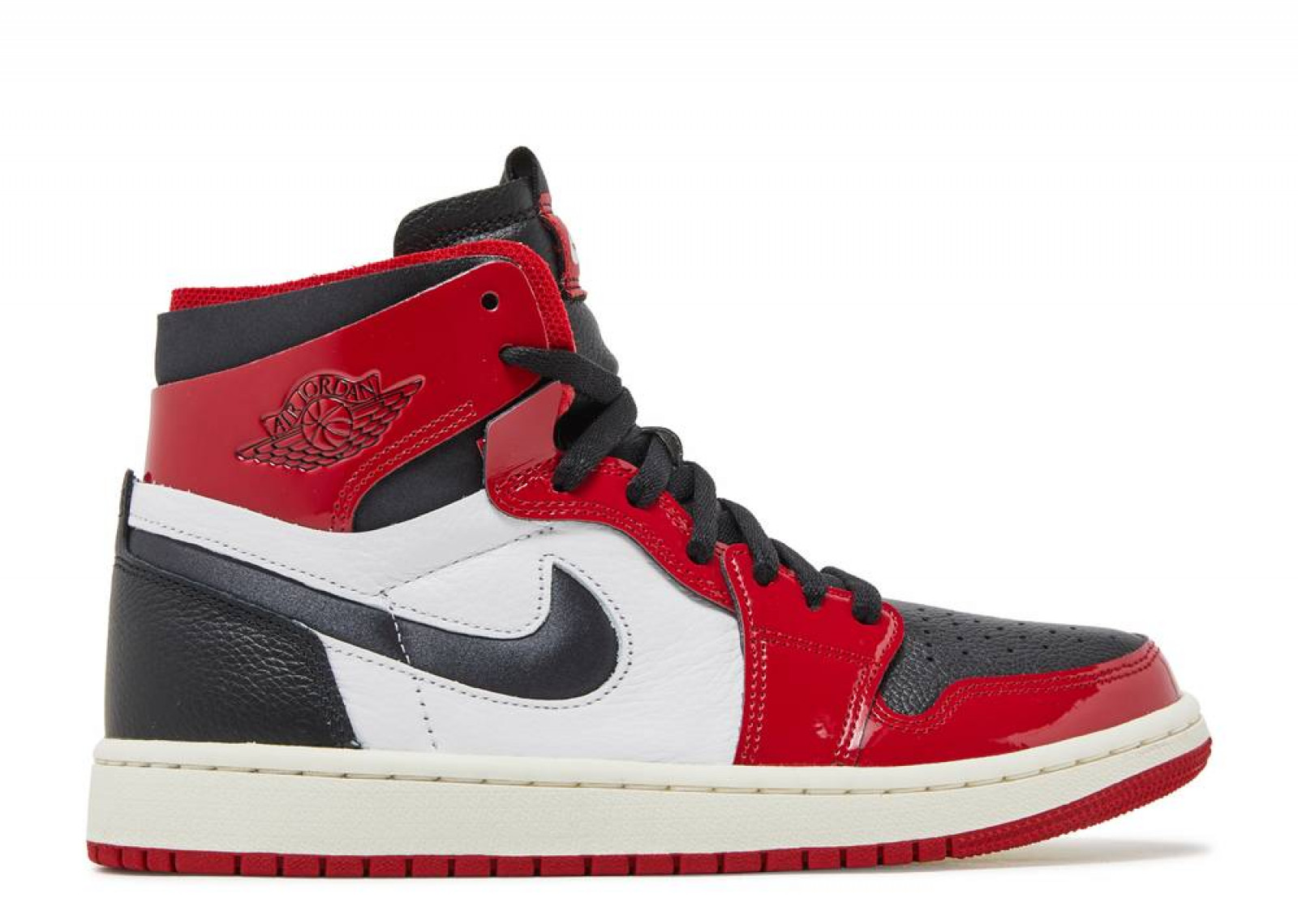 AIR JORDAN 1 HIGH ZOOM CMFT PATENT RED CHICAGO BULLS image 1