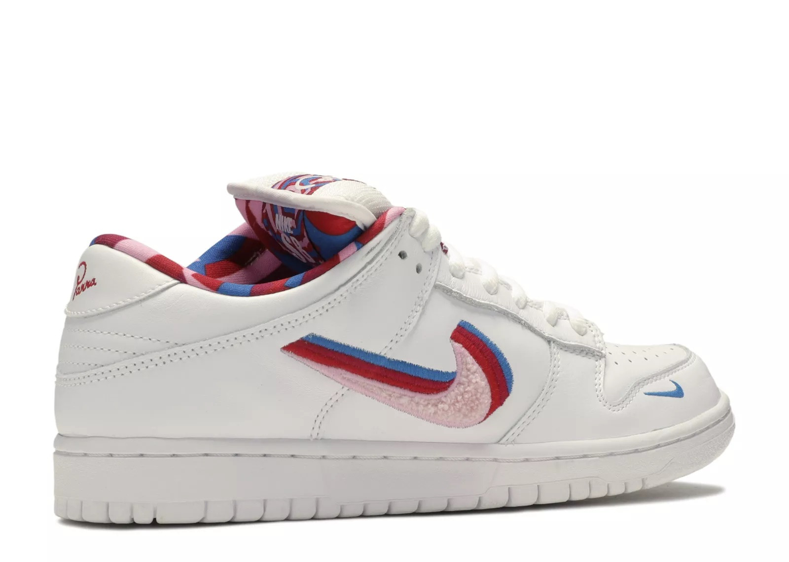 nike parra x dunk low og sb qs mens sneakers