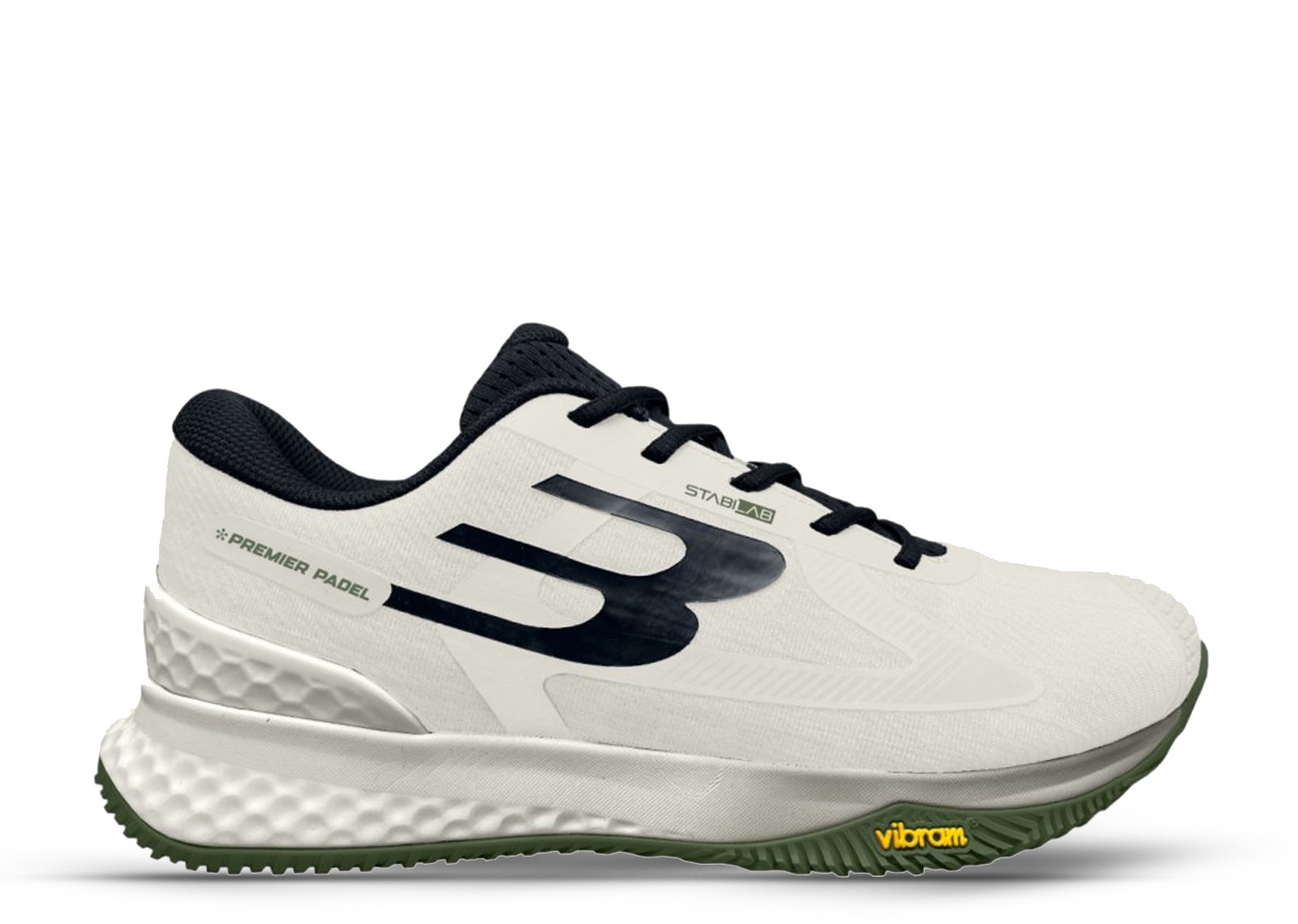 BULLPADEL PREMIER MAJOR 26V HUESO OFF WHITE BLACK OLIVE image 1